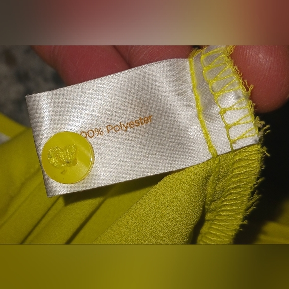 👚Decree bright yellow blouse medium - Picture 13 of 14